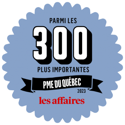 Still on the List of the 300 Largest SMEs in Québec
